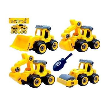 Imagem de Brinquedo Infantil Carrinho Caminhão Monta Desmonta C/ Chave . - Toy K