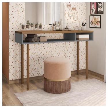 Imagem de Penteadeira Para Quarto Aparador Mult Marrom Caemmun