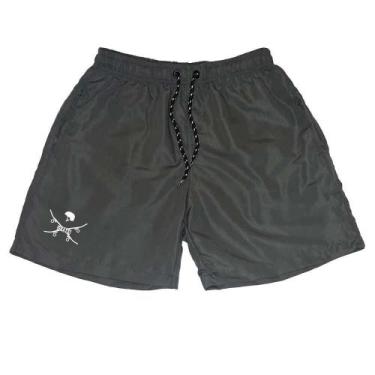 Imagem de Short Masculino Tactel Estampado Skate Bolsos Laterais - Ragor, G, Cin