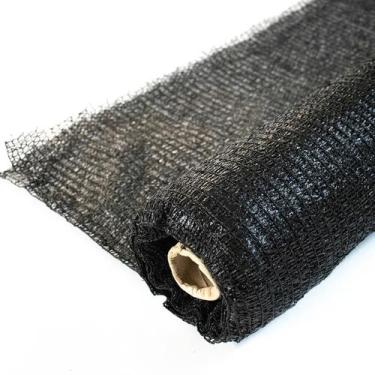 Imagem de Tela Sombrite Raschel 50% 6x81m Preta Para Proteção e Sombreamento de 