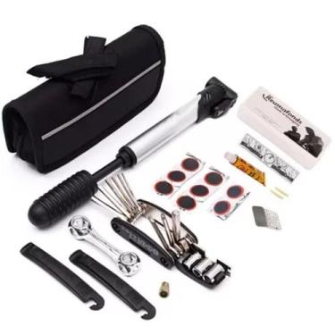 Imagem de Kit Ferramentas Para Bike Bomba de ar, Reparos, Chaves  Acessórios de 