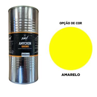 Imagem de Amycron 900ml - tinta para couro (loja oficial), AMARELO