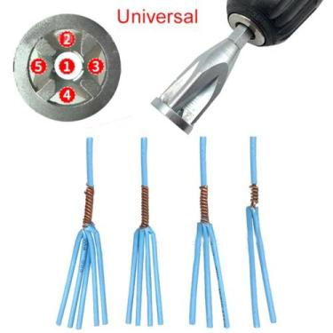 Imagem de Broca Desencapador Descascador Decapador Enrola Fio Elétrico Eletricis