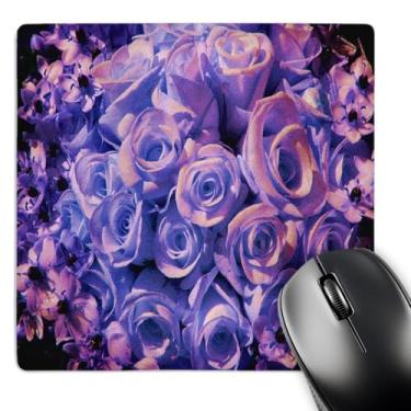 Imagem de 3dRose Mouse pad LLC 20 x 20 x 0,63 cm, rosa roxo rosa antigo (mp_9400_1)