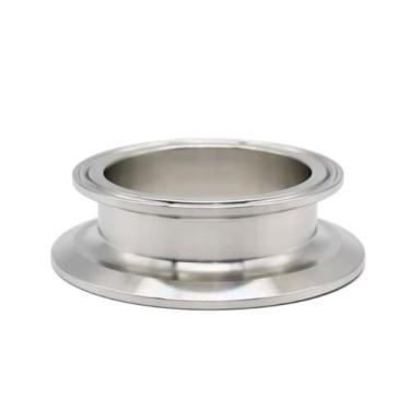 Imagem de Pipe Fitting, 1.5" 2" 2.5"3"4"Tri Clamp Reducer End Cover SS304 Flange 50.5 64 77.5 91 119mm Ferrule Sanitary Homebrew Beer Pipe Fitting Silver(1 PC,1.5 inch x 2.5 inch)