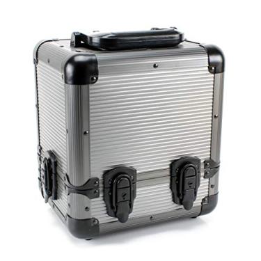 Imagem de Versa Games Porta-fichas de pôquer Deluxe 1000 peças na cor cinza - Ultimate Poker Chip Carrier