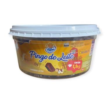 Imagem de Pote  de Doce Pingo De Leite 1,100kg marca Biba - Rossetto