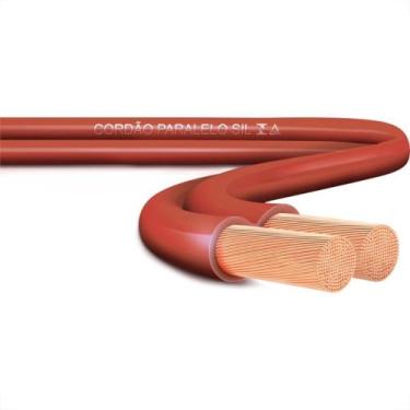 Imagem de Fio Cabo Paralelo Sil Marrom 2X1,50Mm 100M, Marrom