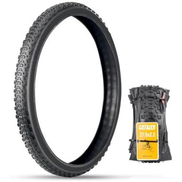 Imagem de CATAZER Pneu de bicicleta 27,5 x 2,2/29 x 2,2 MTB resistente ao desgaste durável dobrável pneu de mountain bike (pneu 27,5 x 2,2)