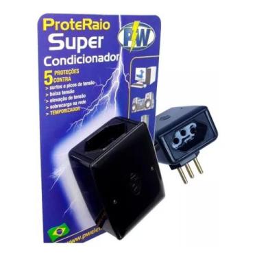 Imagem de Proteraio Super Protetor Tv Pc Com Temporizador 220v Pw MOD 212