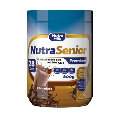 Imagem de Nutra Senior 50+ Premium 400g - Zero Lactose e Zero Açúcar - Nutramilk