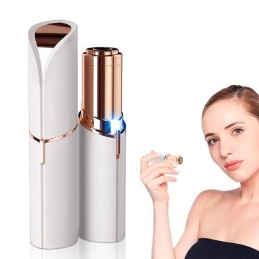 Imagem de Depiladora Facial Batom Remove Pelos Com Eficacia - PORTATIL