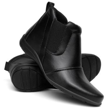Imagem de Bota Feminina, Cuturno Feminino Confortavel Sola de Borracha Lorenzzo,