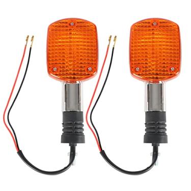 Imagem de labwork Luzes de Seta de Motocicleta 12V para Honda Shadow VT400 600 750 1100, VTX1300 1800, Rebel 250, Steed VLX400 600, Magna VF700 750 - Âmbar