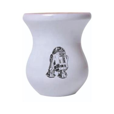 Imagem de Cuia De Madeira Branca Personalizada Star Wars mod.05 - Mix atacadista