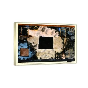 Imagem de RYLJCZ Paul Klee - Câmaras cortadas - famosa arte de parede - reprodução de pinturas - pintura abstrata em tela - imagens abstratas para decoração de sala de estar 30 x 42 cm (11,8 x 16,5 pol)