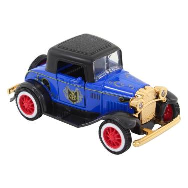 Imagem de Miniatura Carrinho Antigo de Metal Ford Bigode Azul 1929