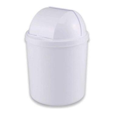 Imagem de Lixeira De Pia Plástico Com Tampa Retrátil 3 Litros Versátil - Viel, B