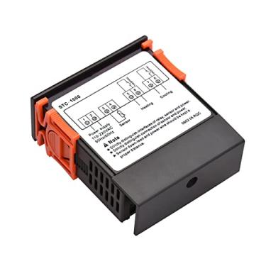Imagem de STC-1000 Controlador de Temperatura Digital Regulador de Temperatura Inteligente, Termostato de Alta Precisão para Cultivo de Geladeira e Estufa, Tamanho Compacto e Tela de LCD