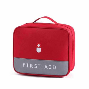 Imagem de Bolsa Necessaire Estojo De Primeiros Socorros Emergência Organizador P