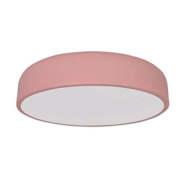 Imagem de Luminária Plafon Moon Gde 50Cm 4 Lamp E27 Rosê Fosco