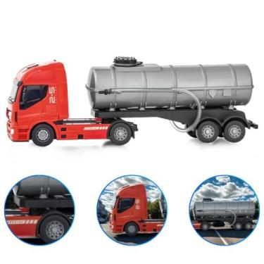 Imagem de Caminhão Infantil Iveco Hiway Tanque Pipa Sortido - Usual Brinquedos