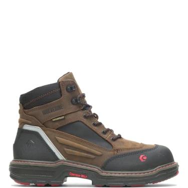 Imagem de Bota de trabalho masculina Wolverine Overman Nano Toe 15 cm WPF Contorno, Brown/Black, 13