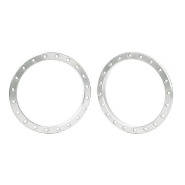 Imagem de BeaxTurbo Racing Upgrade Parts Aluminum 4.3" Bead Lock Outer Ring for proline Badlands MX43 / Trencher Wheels (Silver)