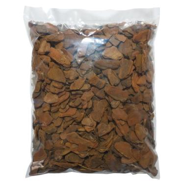 Imagem de Casca de Pinus Polida Pequena 3 Litros Orquídeas Decoração Arranjos Vasos De Planta e Jardins