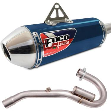 Imagem de Escapamento Curva + Ponteira Foco Pulse Sahara 300