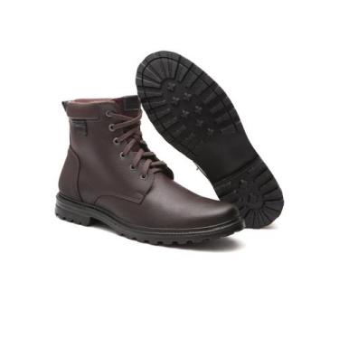 Imagem de Bota Coturno Masculino Nebraska em material sintético Preto Estilo e C