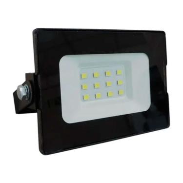 Imagem de Refletor Led Elgin 10w 6500k 550 Lm Luz Branca Bivolt 48rple