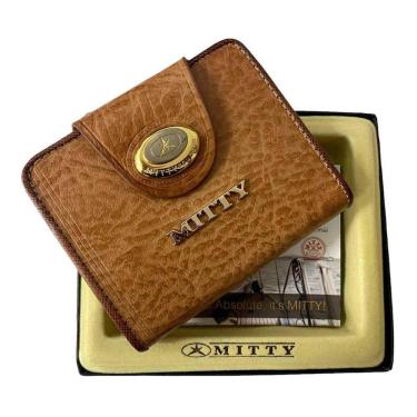 Imagem de Carteira Feminina Mitty Couro 100% Legitimo Tamanho Grande