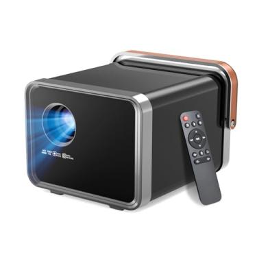 Imagem de CWOWDEFU Projetor De Tv Android Smart 4K Com Foco Automático, Resolução 1080P Nativa, 400 Ansi, Wi-Fi 6 E Bt Portátil, 12.000 Lúmens Para Celular/Laptop/Hdmi/Usb
