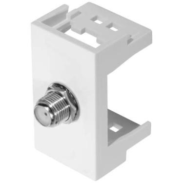 Imagem de Módulo Tomada coaxial para TV Fame Evidence/Modulare/Blanc+