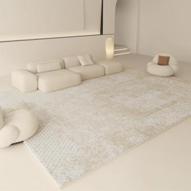 Imagem de Cama minimalista com janela saliente frontal, cobertor de cabeceira para quarto, sofá, mesa de centro, decoração para casa (160 x 200 cm (5,3 x 6,6 pés/FSXB antiderrapante 4)