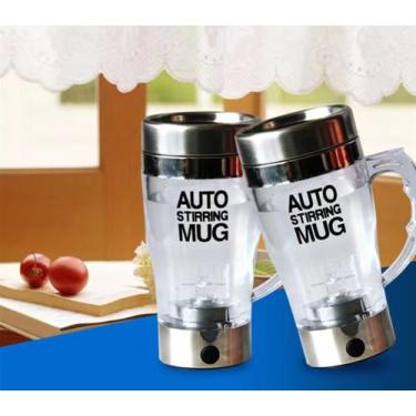 Imagem de Self Stirring Mug Automatic Electric Lazy Automatic Coffee Mixing Cup 