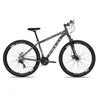 Imagem de Bicicleta Colli Toronto Aluminio Aro 29 Disco-shimano 21v Verde Militar