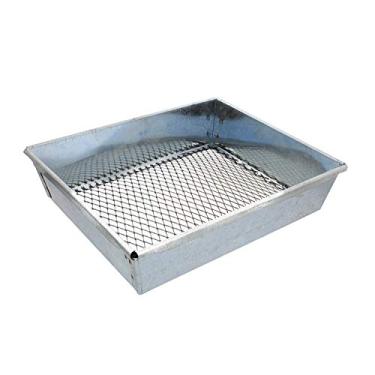 Imagem de Redneck Convent Peneira Trapping Dirt Sifter – Peneira de retenção de 23 x 18 cm Peneira de metal para aprisionamento, peneira de jardim, peneira de areia de praia