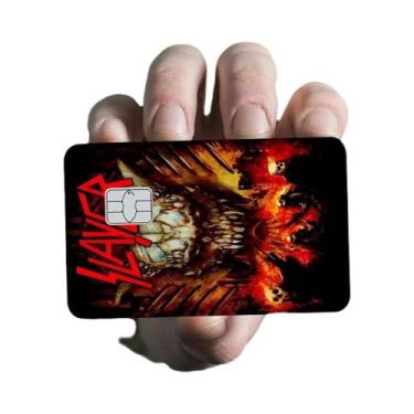 Imagem de Heavy Metal Rock Band Slayer Anime Capa Frontal Adesivo 3D Pele Para C