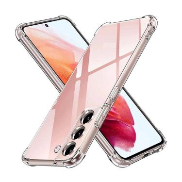 Imagem de Capinha Silicone Antichoque Transparente Compatível com Samsung S23