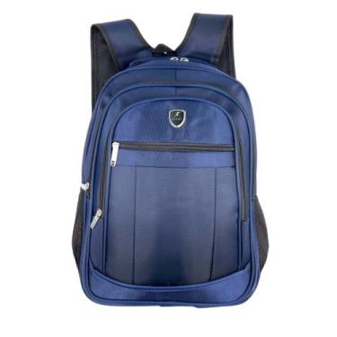 Imagem de Mochila Masculina Trabalho Escola WL-1809 - Kingleen, Azul