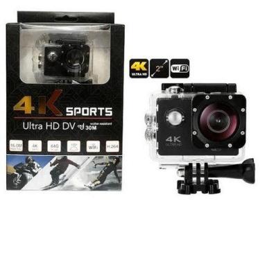 Imagem de Câmera Sport Action Go Ultra 4k Full Hd Pro WiFi Prova dagua - ESB