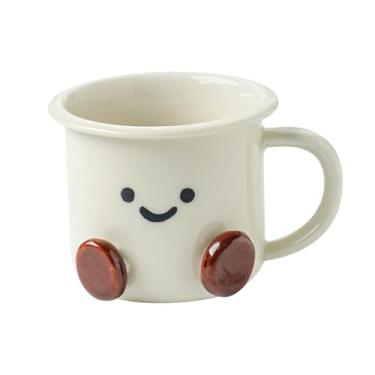 Imagem de YWJLQH Recipiente para tigela de iogurte para salada, copos, engraçado, caneca de café de cerâmica, tigela de cerâmica para salada de cereais, Capacidade 120 Ml