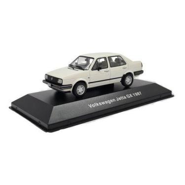 Imagem de Miniatura Coleção Volkswagen Nº 23 Jetta Gx 1987 Branco 1:43 - Planeta