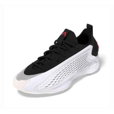 Imagem de adidas Tênis de basquete masculino Anthony Edwards 1, Branco, 39
