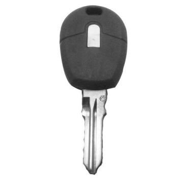 Imagem de Chave Plástica p/ uso em veículo Fiat Palio Novo gaveta preta - Dovale