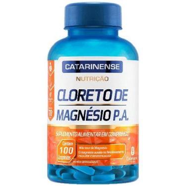 Imagem de Cloreto De Magnésio Pa 100 Comp - Catarinense - Catarinense Pharma