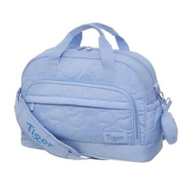Imagem de Bolsa Maternidade Media Azul Tigor BB Little