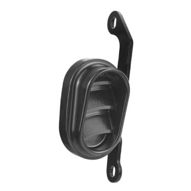 Imagem de JicSuXi Tampa do filtro de ar para motocicleta, substituição direta, liga de alumínio portátil, fácil de instalar, protetor de filtro de ar para CT125, Preto